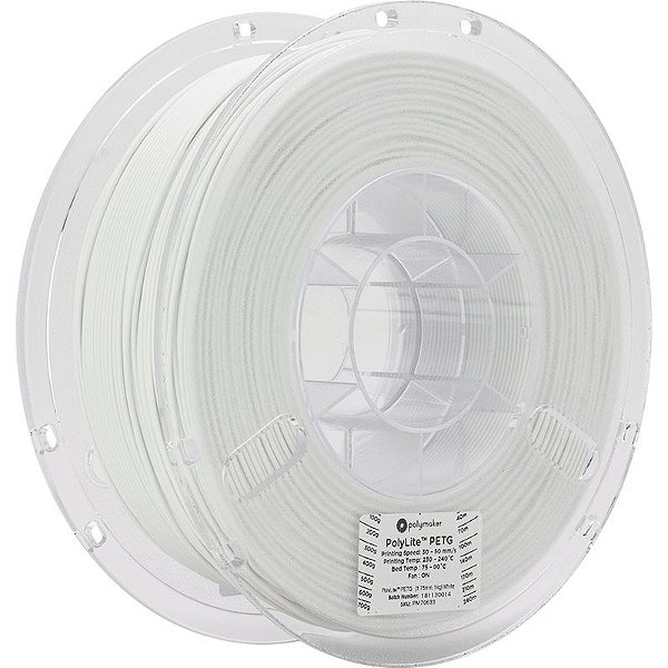 Polylite PETG White 1,75mm 1Kg