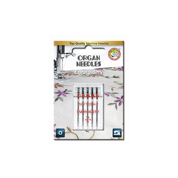 Agulha para Bordar Nº 75/11 - Blister com 5 Unidades