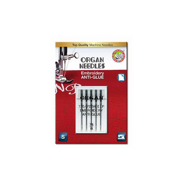 Agulha para Bordar Anticola Nº 75/11 - Blister com 5 Unidades