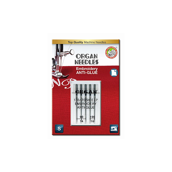 Agulha para Bordar Anticola - Blister com Espessuras Sortidas