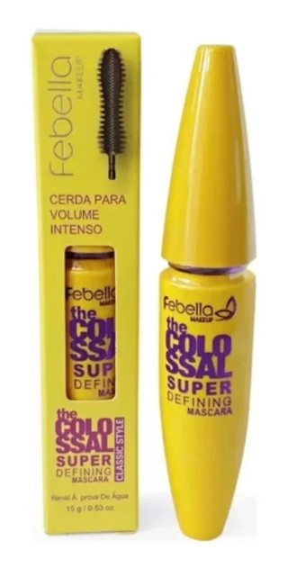 Máscara de Cílios The Colossal Super Defining - Febella Makeup