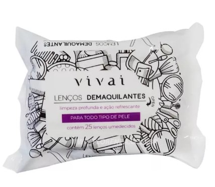 Lenços Demaquilantes Vivai