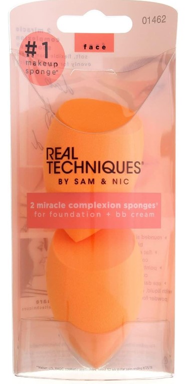 Esponjas Miracle Complexion - Real Techniques (Kit com 2 unidades)