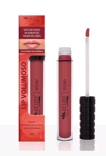 Lip Gloss Max Love Studio - Hidratação e Brilho Vegano