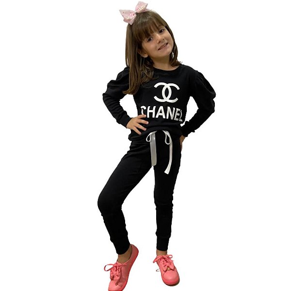 CONJUNTO CHANEL PRETO