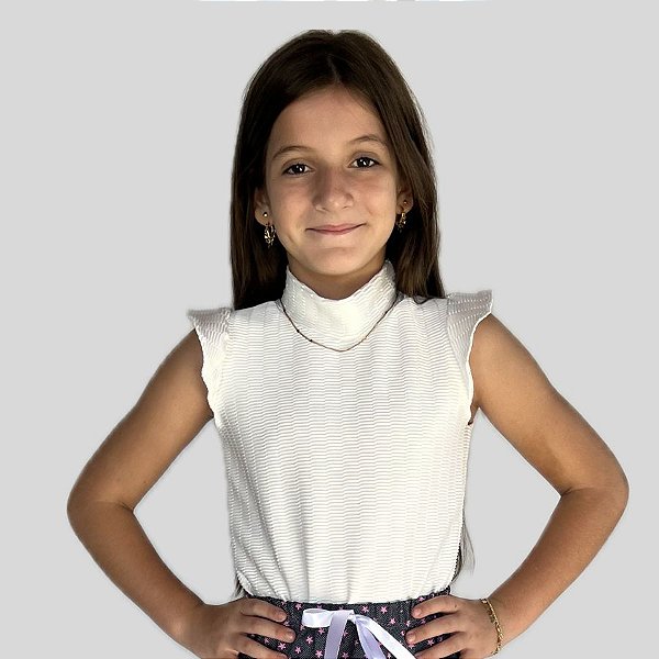 BLUSA MANGA PLISSADA