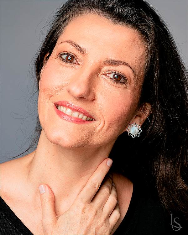 Brinco de Prata 950 e Perola - Renda Portuguesa - Dois em um