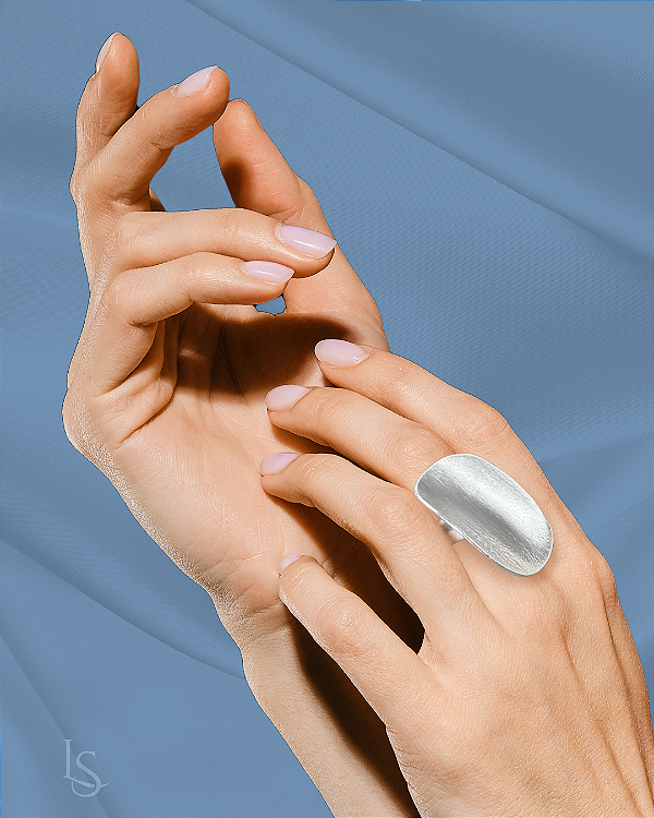 Anel Bruma de Prata 950