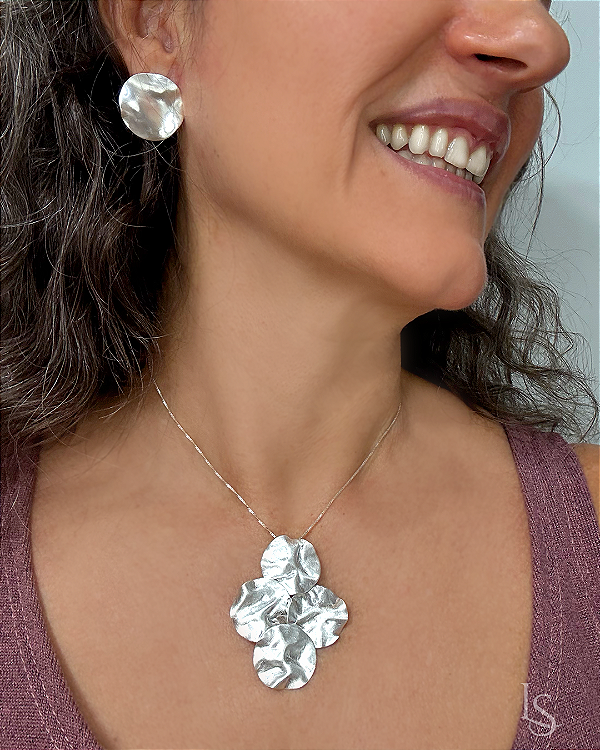 Pingente de Prata Pura - Moongate