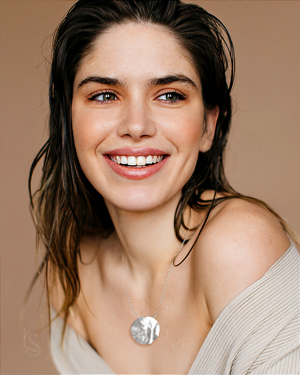 Pingente Lunar Prata Pura Lua M