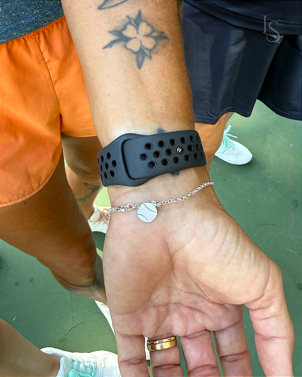 Pulseira Grand Slam Ana Zannoni de Prata 950