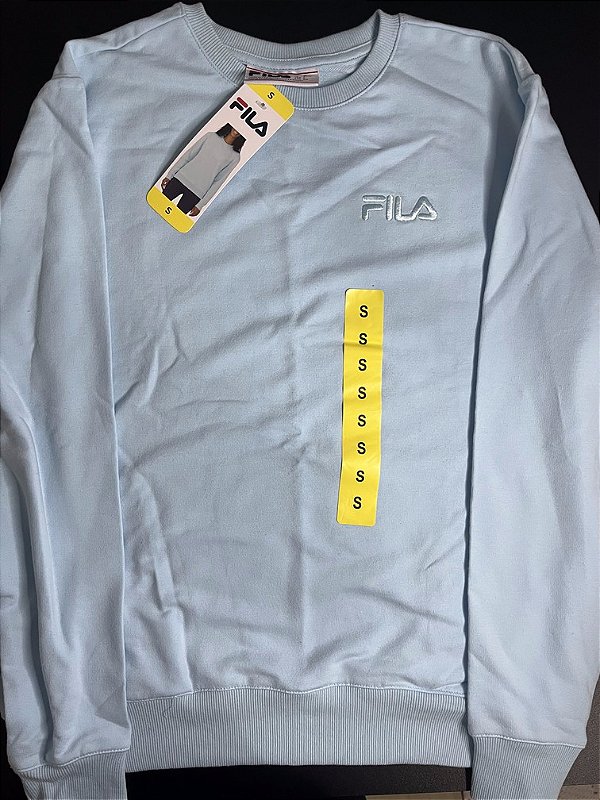 Moletom Feminino Azul - Fila