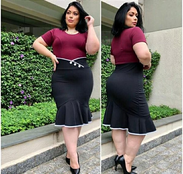 vestido crep 3 botoes