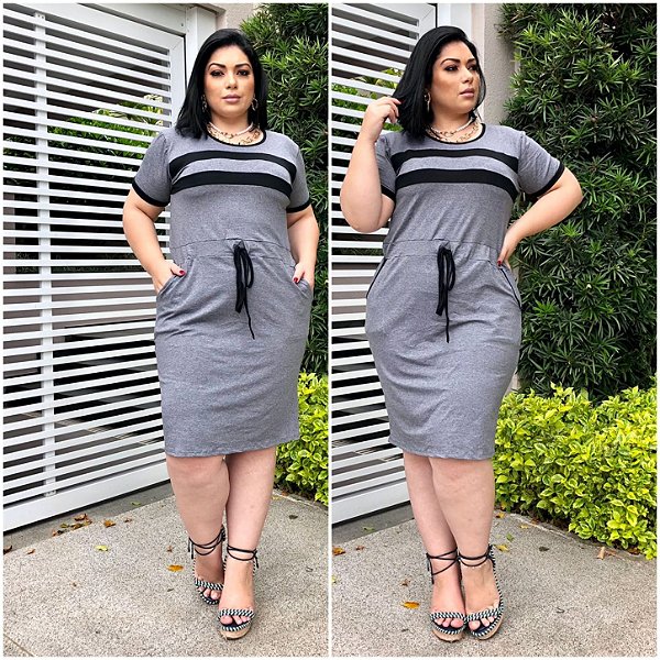 vestido ebangelico plus size 100