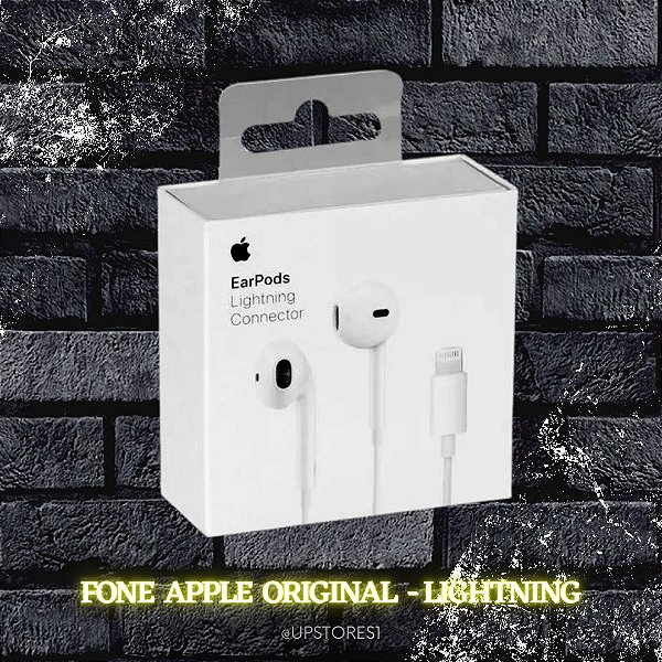 Fone Apple Original - EarPods Lightning