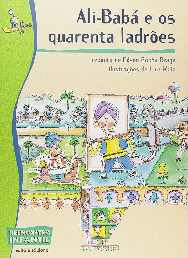 Série Reencontro Infantil - Ali-Babá e os Quarenta Ladrões - Edson Rocha Braga