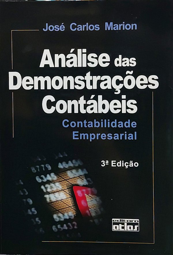 Análise das Demonstrações Contábeis - José Carlos Marion