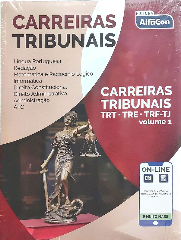 Carreiras Tribunais - TRT - TER - TRF - TJ - Volume 1 - Wilza Castro