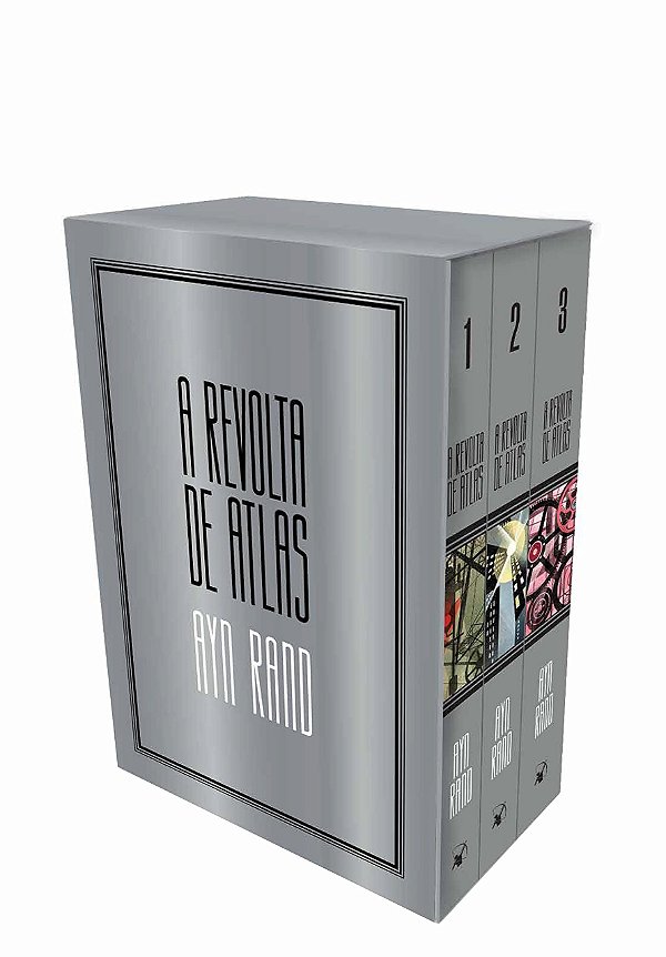Box - A Revolta de Atlas - 3 Volumes - Ayn Rand