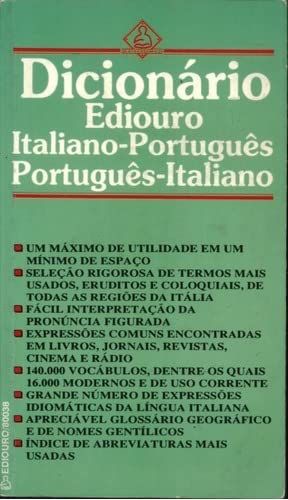 Dicionário Ediouro Italiano/Português