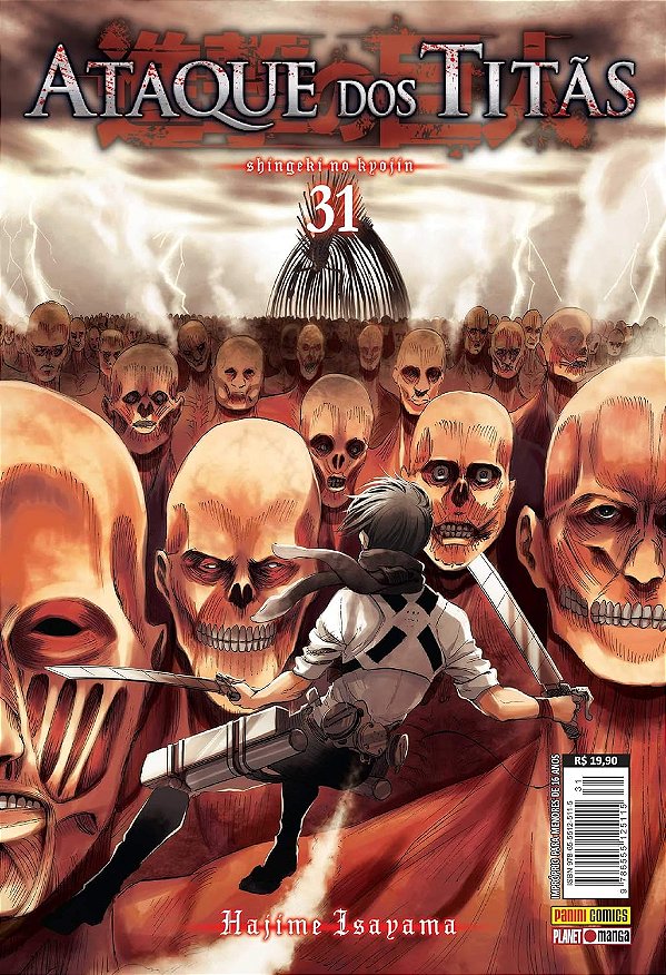 Attack on Titan - Shingeki no Kyojin - Volume 31 - Hajime Isayama