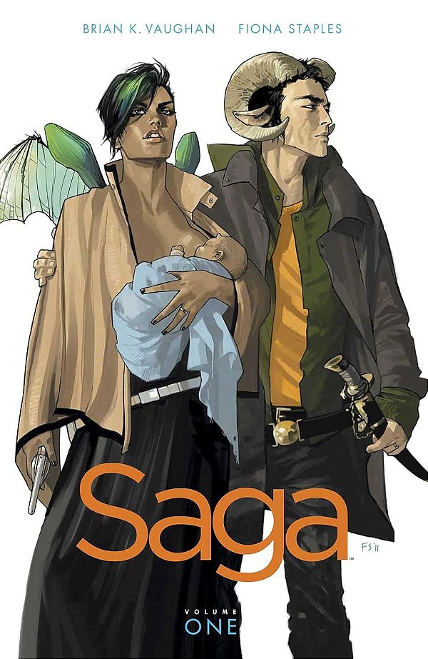 Saga -Volume 1 - Brian K. Vaughan, Fiona Staples