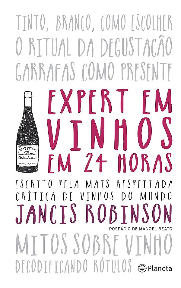 Expert em Vinhos em 24 Horas - Jancis Robinson