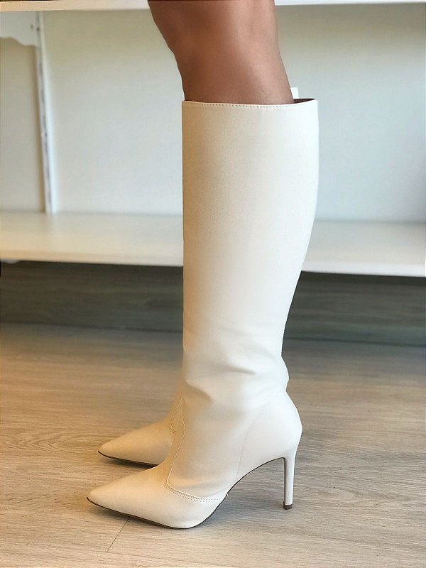 BOTA KENDALL CANO LONGO OFF WHITE