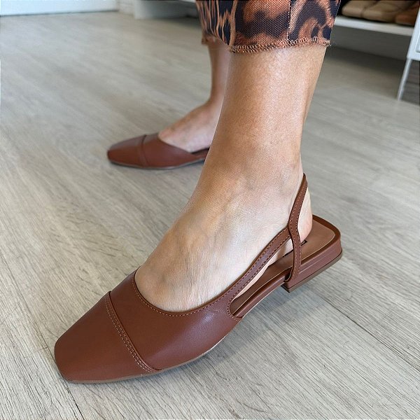 SLINGBACK CARAMELO