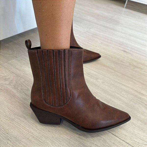 Bota Western Antonella Café