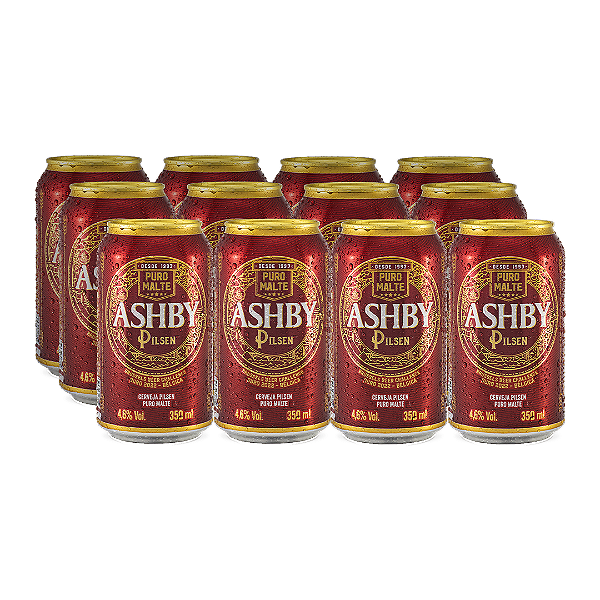 PILSEN PURO MALTE LATA 350ML - PACK 12 UNIDADES