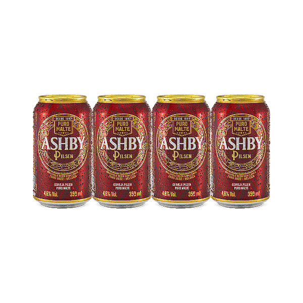 PILSEN PURO MALTE LATA 350ML - PACK 4 UNIDADES