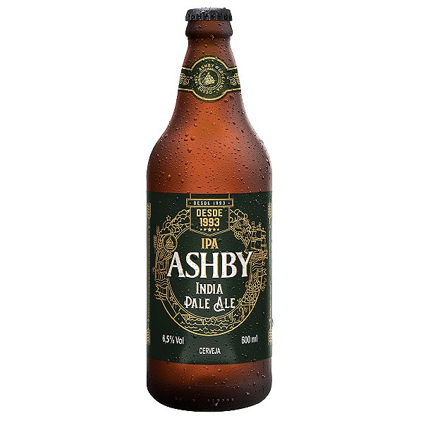 CERVEJA ASHBY INDIA PALE ALE 600ml