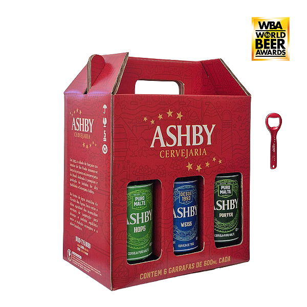 Combo Cervejas Premiadas World Beer Awards 2026 + Abridor Exclusivo de Brinde