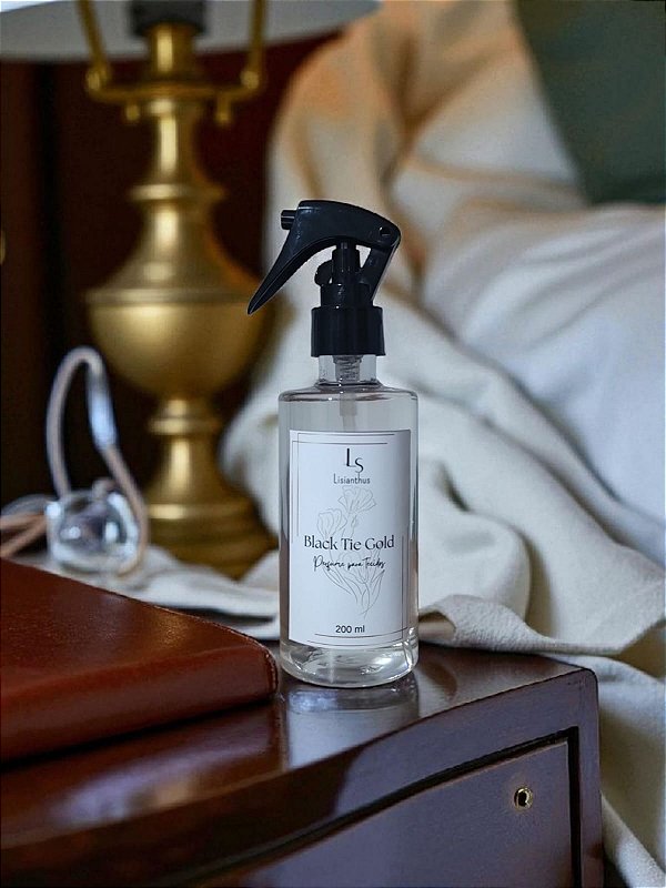 Black Tie Gold - Perfume para Tecidos 200 ml
