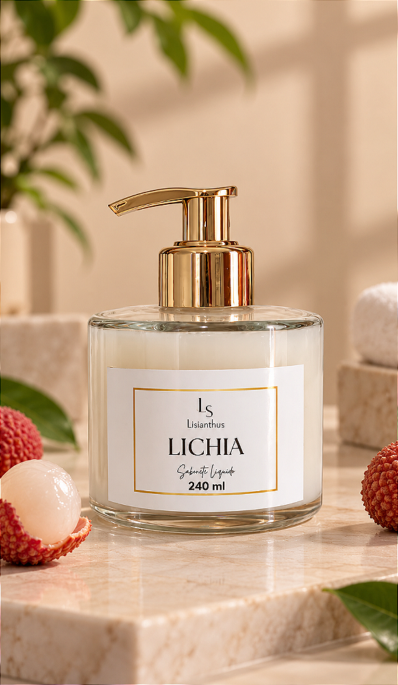 Sabonete Líquido Mãos e Corpo Lichia - 240ml