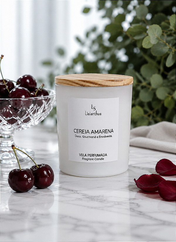 Vela Aromática Cereja Amarena - 180g