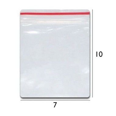 Saco plástico zipLock  7x10