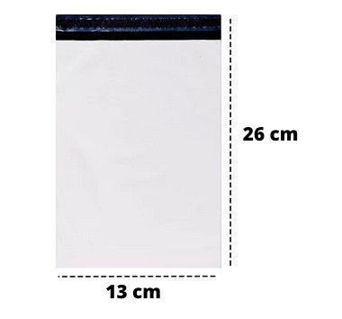 ENVELOPE SEGURANÇA BRANCO 13X26