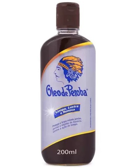 Lustra Moveis Óleo De Peroba - 200 ml