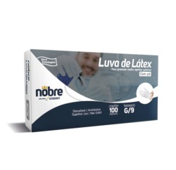 Luvas latex C/PO G - Nobre