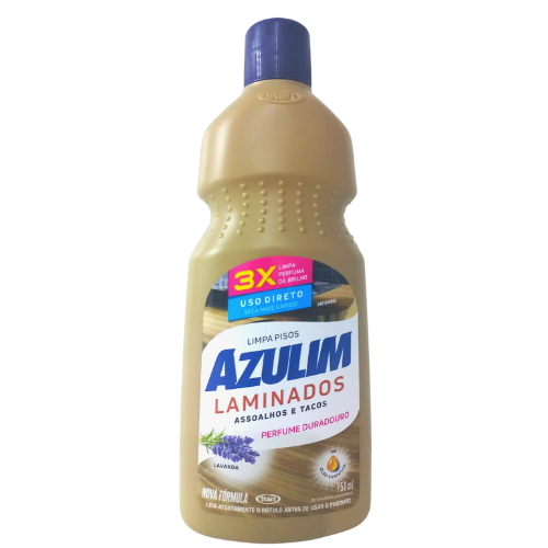 Limpa Piso Laminado Azulim 750ml lavanda