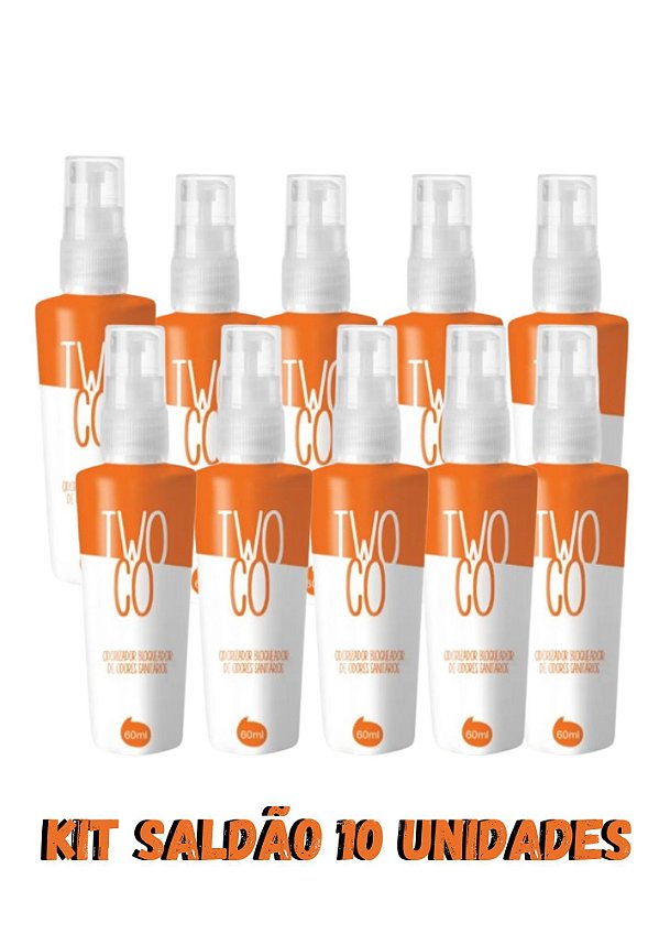 Bloqueador de odor Twoco 60ml KIT C/10 UND