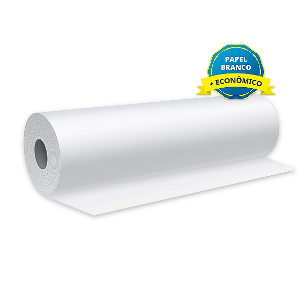 Lencol De Maca Branco Descartavel 50x50 3 Rolos
