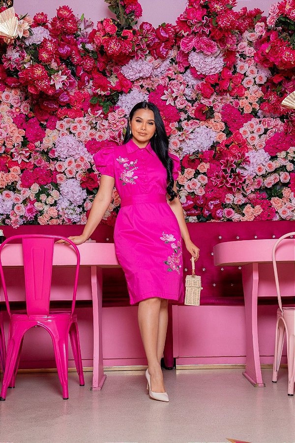 VESTIDO PÉROLA ROSA PINK