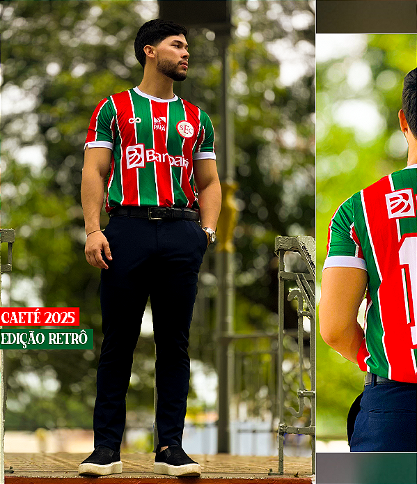 CAMISA CAETÉ RETRÔ 2025