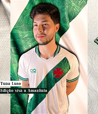 CAMISA TUNA LUSO OFICIAL 2025 BRANCA
