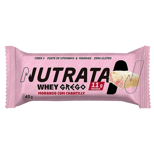 Whey Grego Bar - 40g - unidade - Nutrata