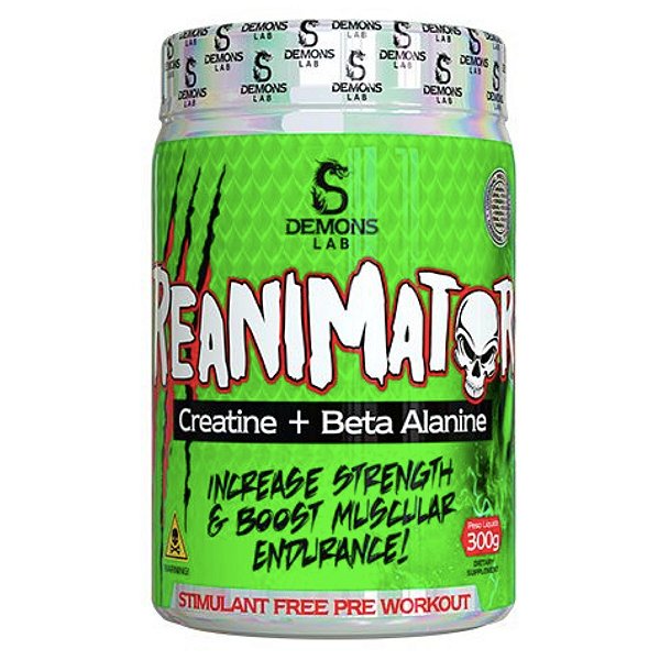 Reanimator - Creatina+beta Alaina 100% Pura 300g Demons Lab