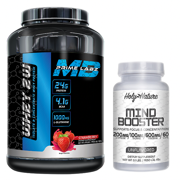 Combo semana do cliente 2 (Whey 2W + Mind Booster)